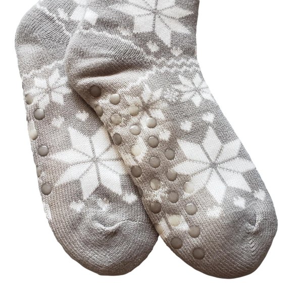 Women's Winter Warm No Slip Slipper Socks - Picture 3 of 8
